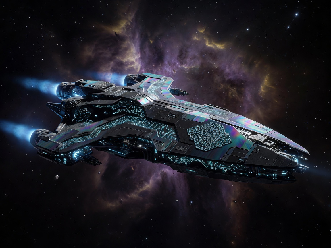 Circuitcompassfed Solaris Cyber Cruiser Vessel